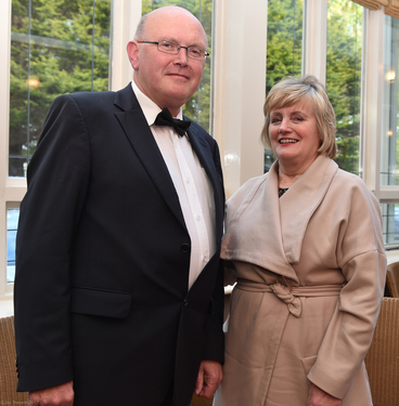 John & Kathy McNamara, Roadstone Ltd at the Construction Industry Federations Galway Branch Gala Ball in the Westwood Hotel on Friday.  Photo: Joe Travers.