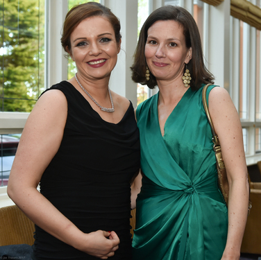 Denise O’Callaghan & Audrey O’Neill, RGR Partners at the Construction Industry Federations Galway Branch Gala Ball in the Westwood Hotel on Friday.  Photo: Joe Travers.