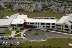 Athy School Aerial Front View