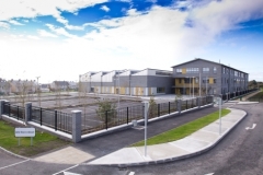 Colaiste na Coiribe External Aerial Slant View