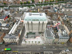 Aerial View of Central Plaza